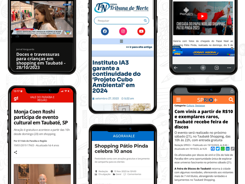Compilado de Assessoria de Imprensa da Communicare Assessoria em Comunicação